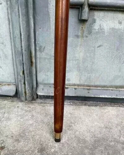Brass Handle Walking Stick Victorian Brass Cane Wooden Vintage Style Antique Gift